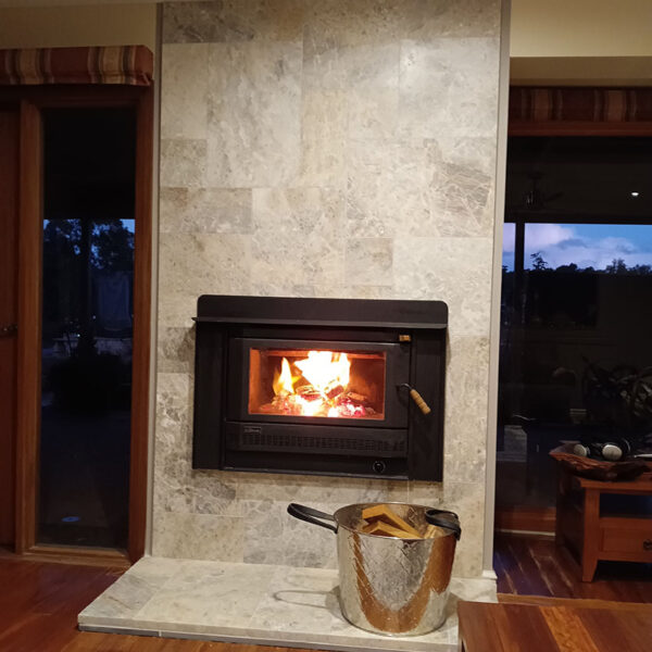 Storm Grey 30mm French Pattern Fireplace