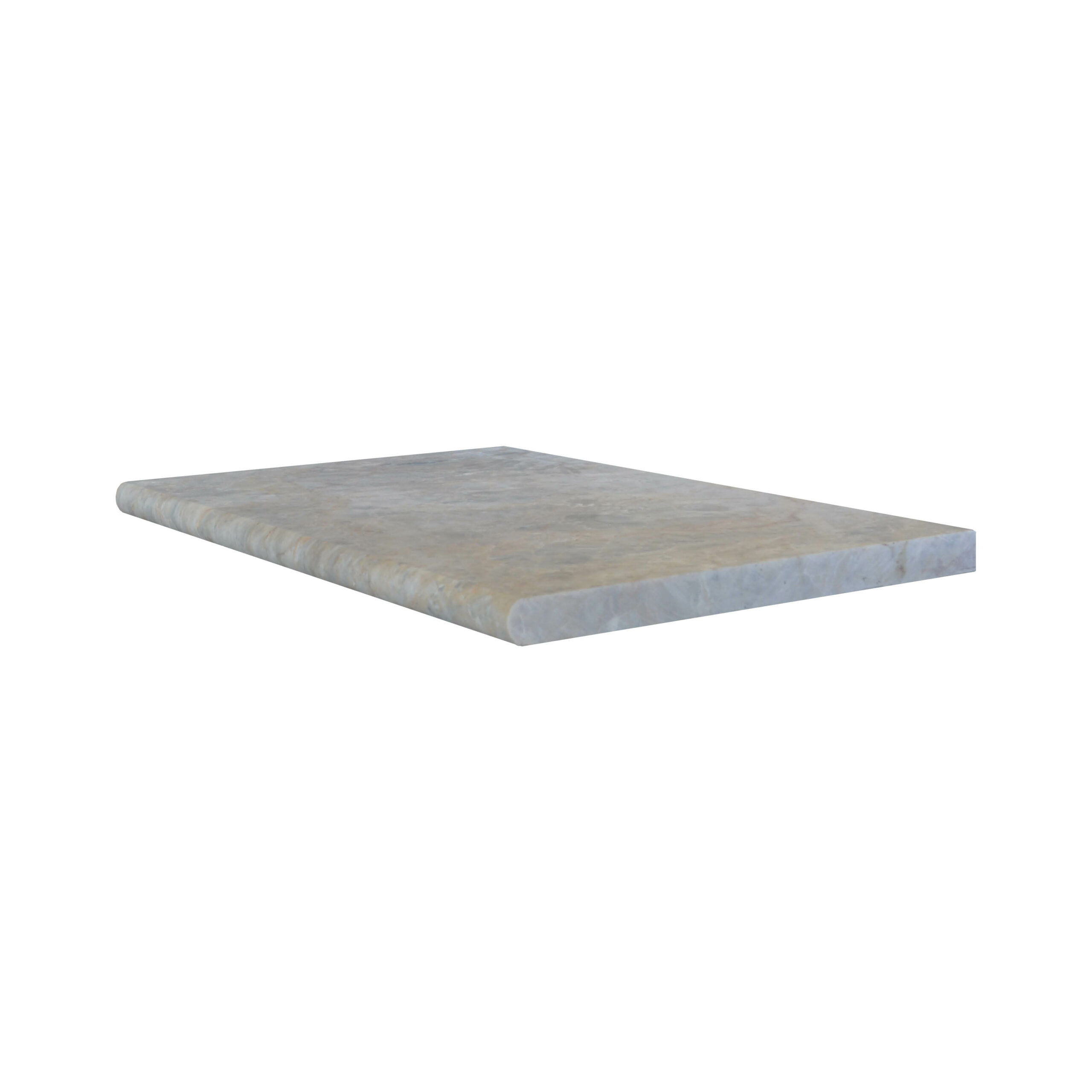 Storm Grey Marble Bullnose 600 x 600