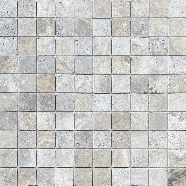 Square Tile 100x100 Silver