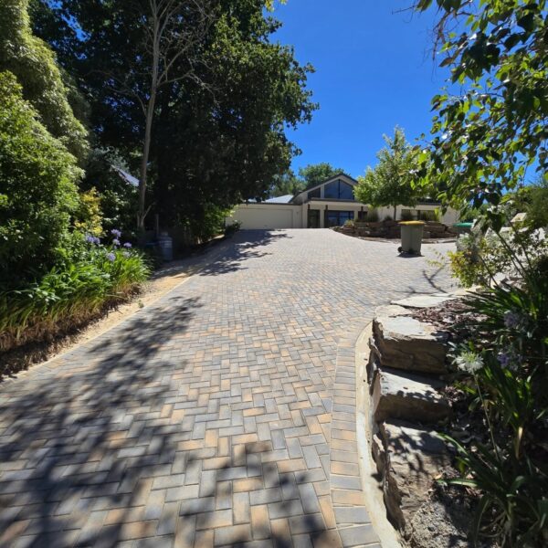 Driveway Paving | Commercial Brick Paver 60mm | Coppertone | Hills Endless Landscapes